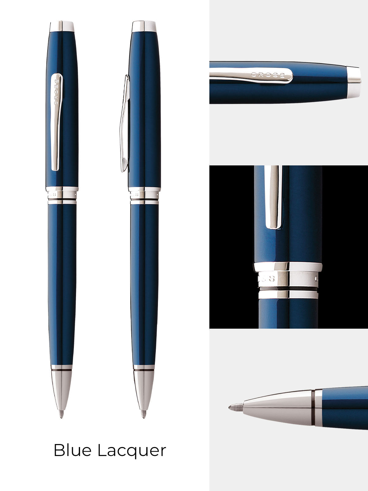 Cross | Coventry Ballpoint Pen | Blue Lacquer