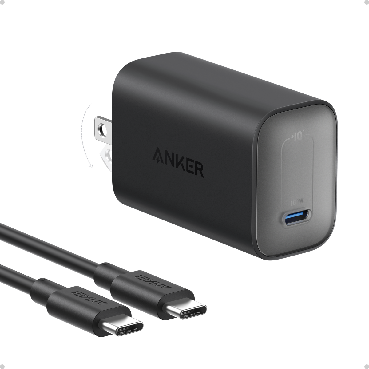 Anker Nano Charger with USB-C Cable, 100W