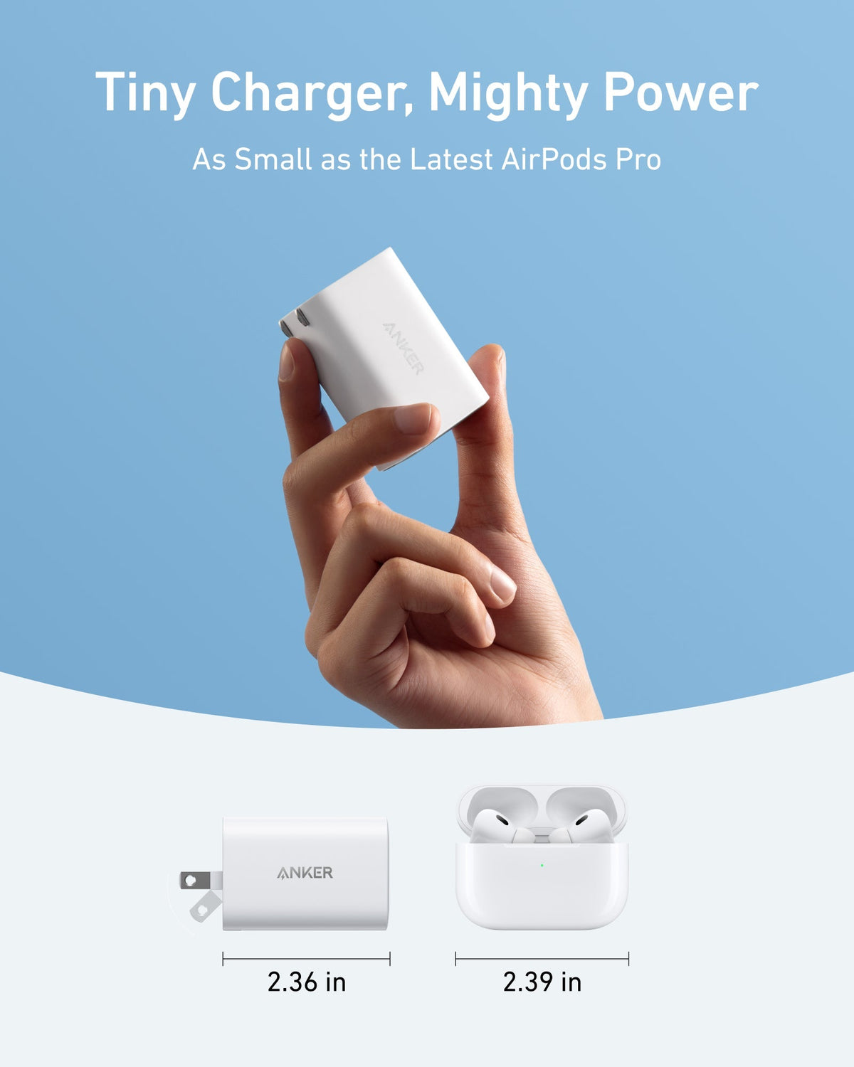 Anker | Nano Charger with USB-C Cable | 100W