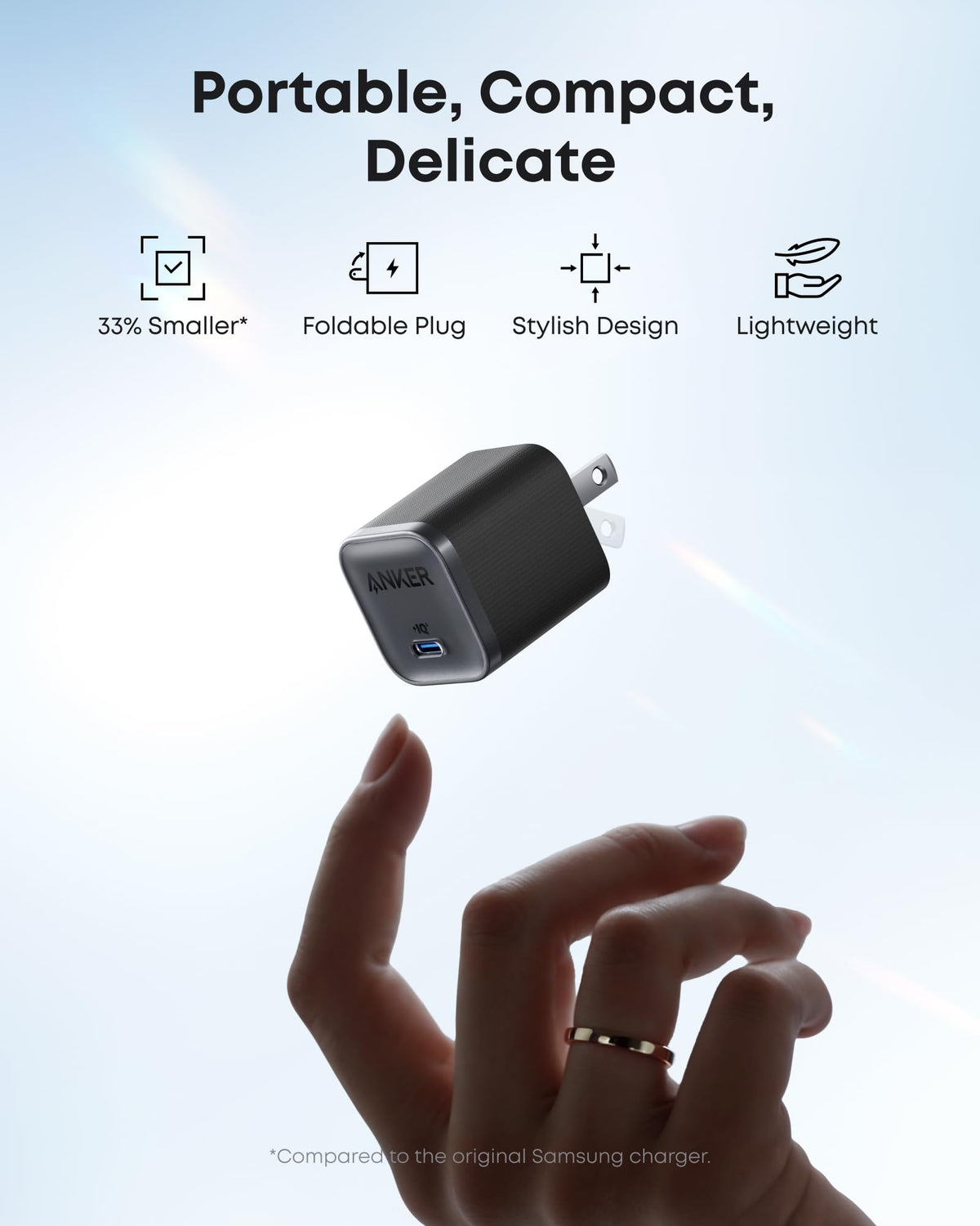 Anker | Nano Charger with USB-C Cable | 45W