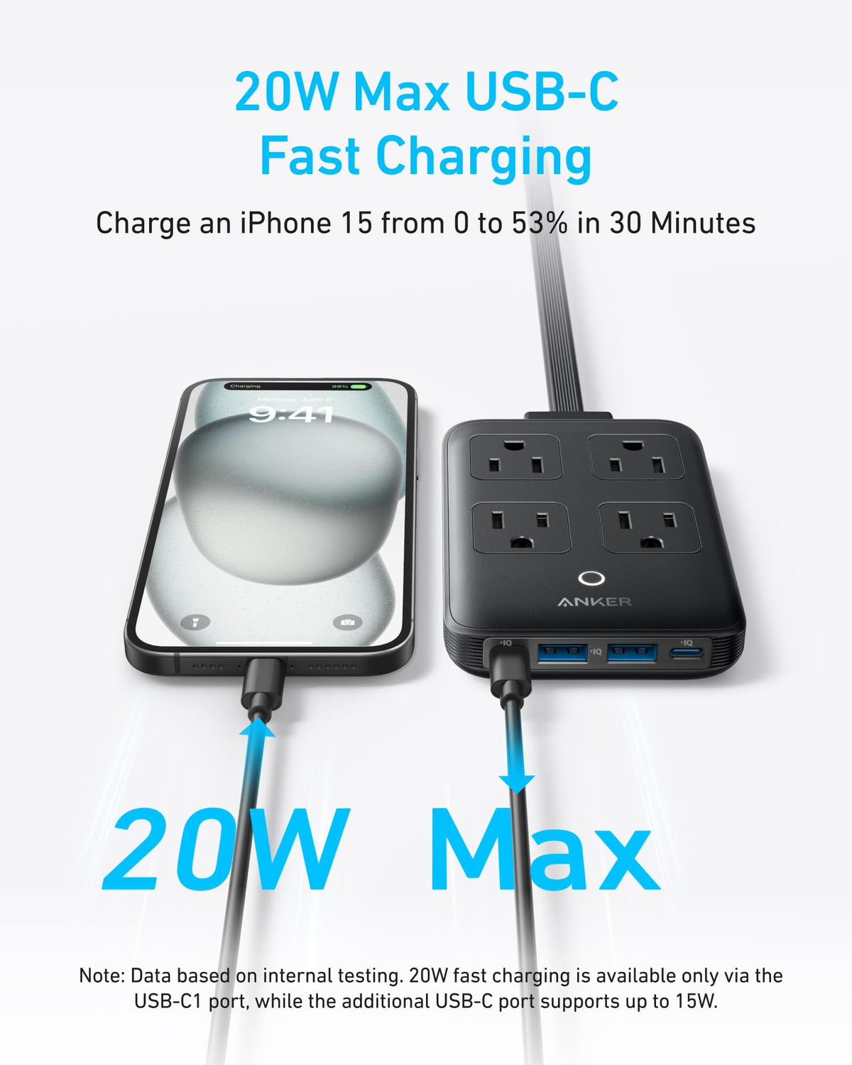 Anker | Charging Station | 8-in-1, 20W