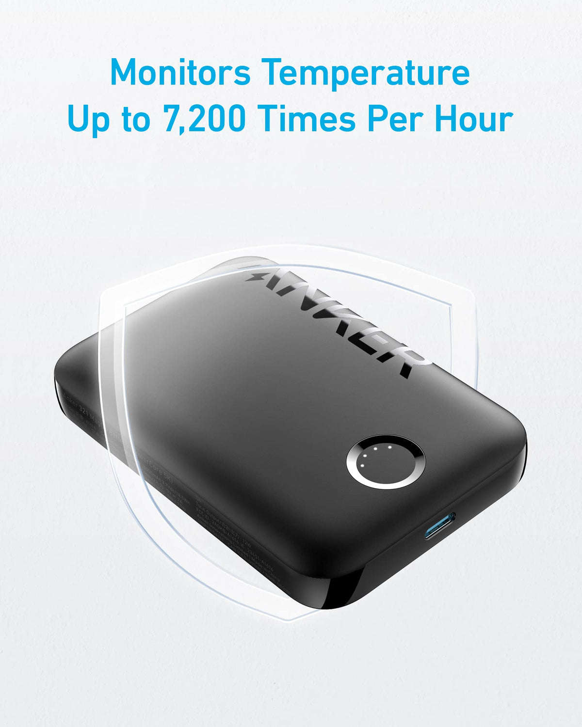 Anker | 321 MagGo Battery | PowerCore Magnetic 5K