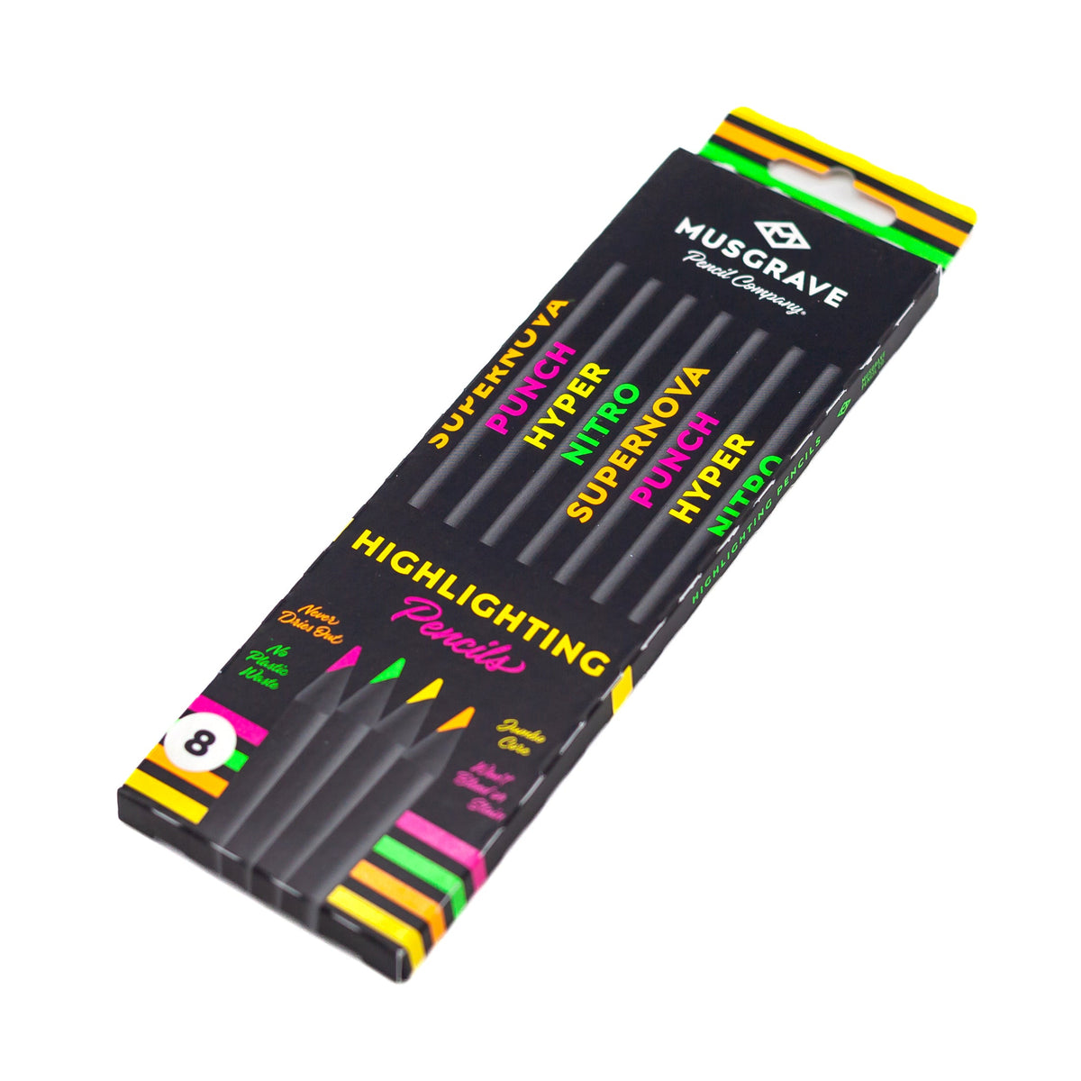 Musgrave | Highlighting Pencils | 8 Colors