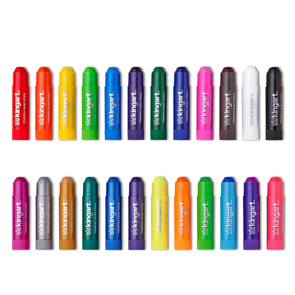 KINGART Tempera Paint Sticks, 24 Colors, view 23 of 23