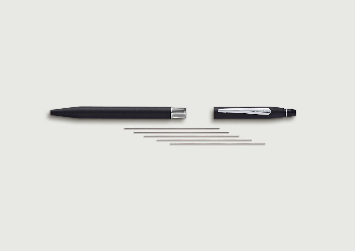 Cross | Click 0.5mm Mechanical Pencil | Classic Black with Chrome Appointments