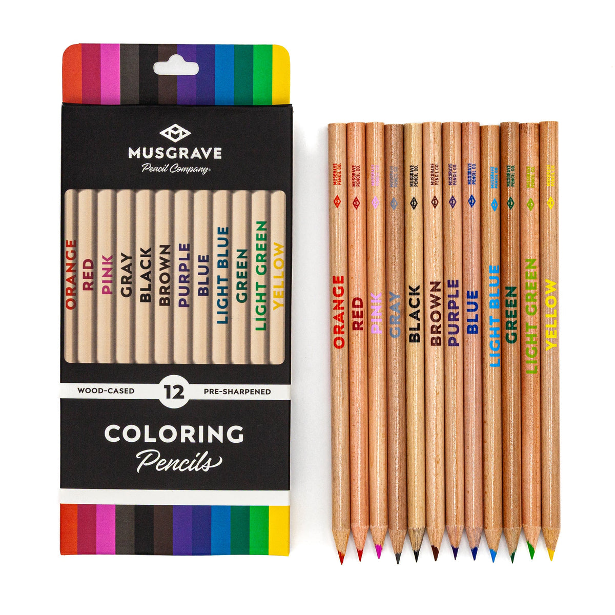 Musgrave | Coloring Pencils | 12 Colors