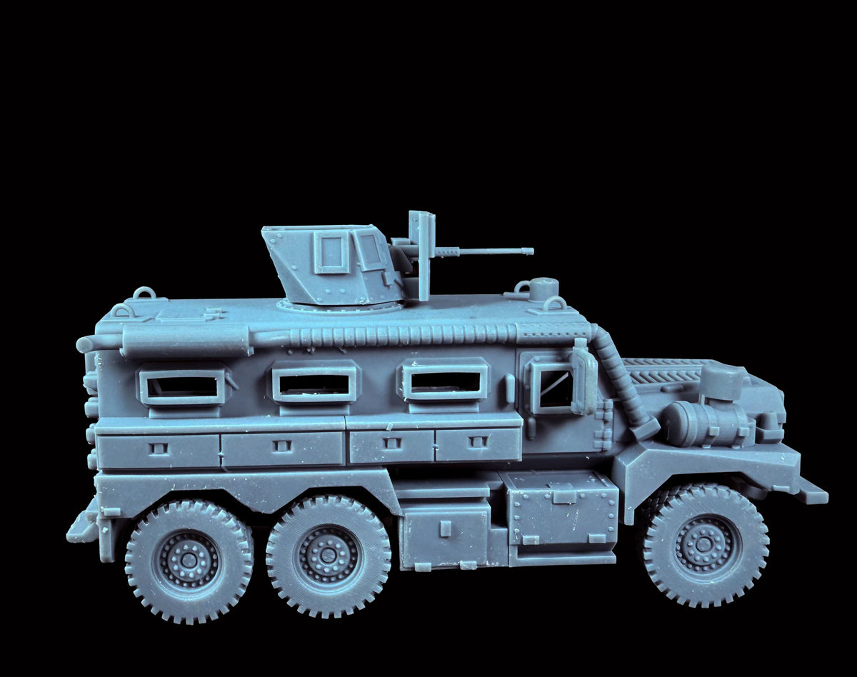 GCmini Cougar MRAP 6x6 Resin Vehicle, 28mm, view 6 of 7
