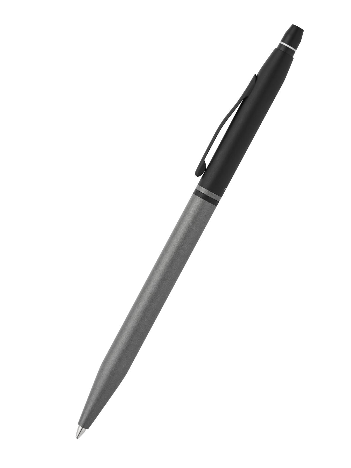 Cross | Click Ballpoint Pen | Tuxedo Satin Metallic Gray