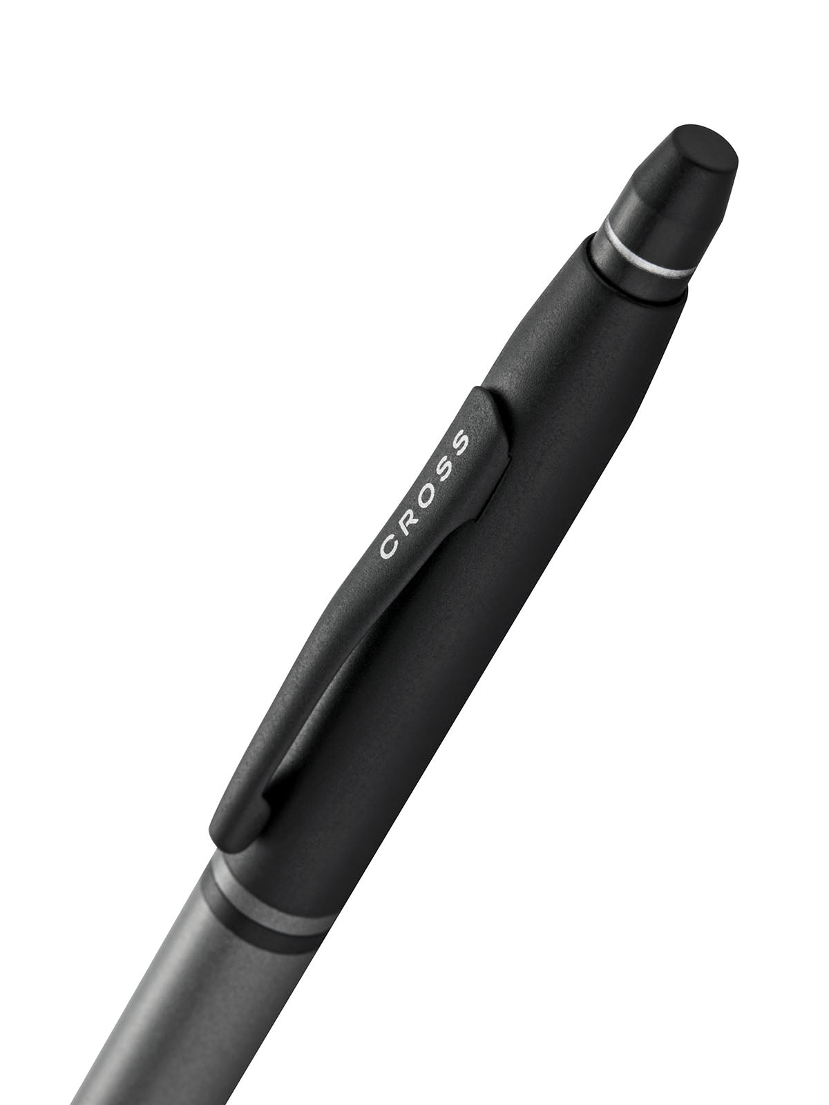 Cross | Click Ballpoint Pen | Tuxedo Satin Metallic Gray