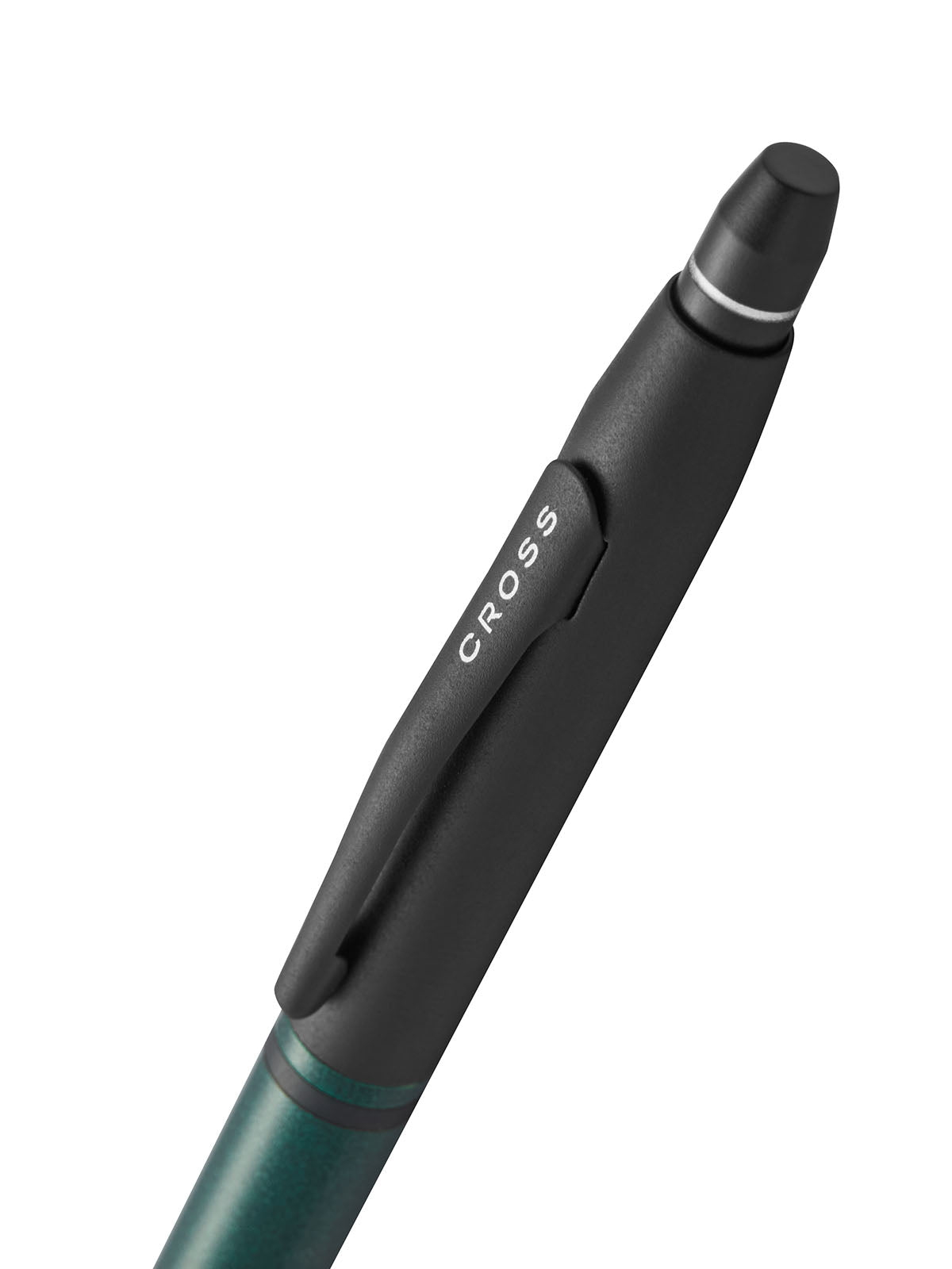 Cross | Click Ballpoint Pen | Tuxedo Satin Metallic Green
