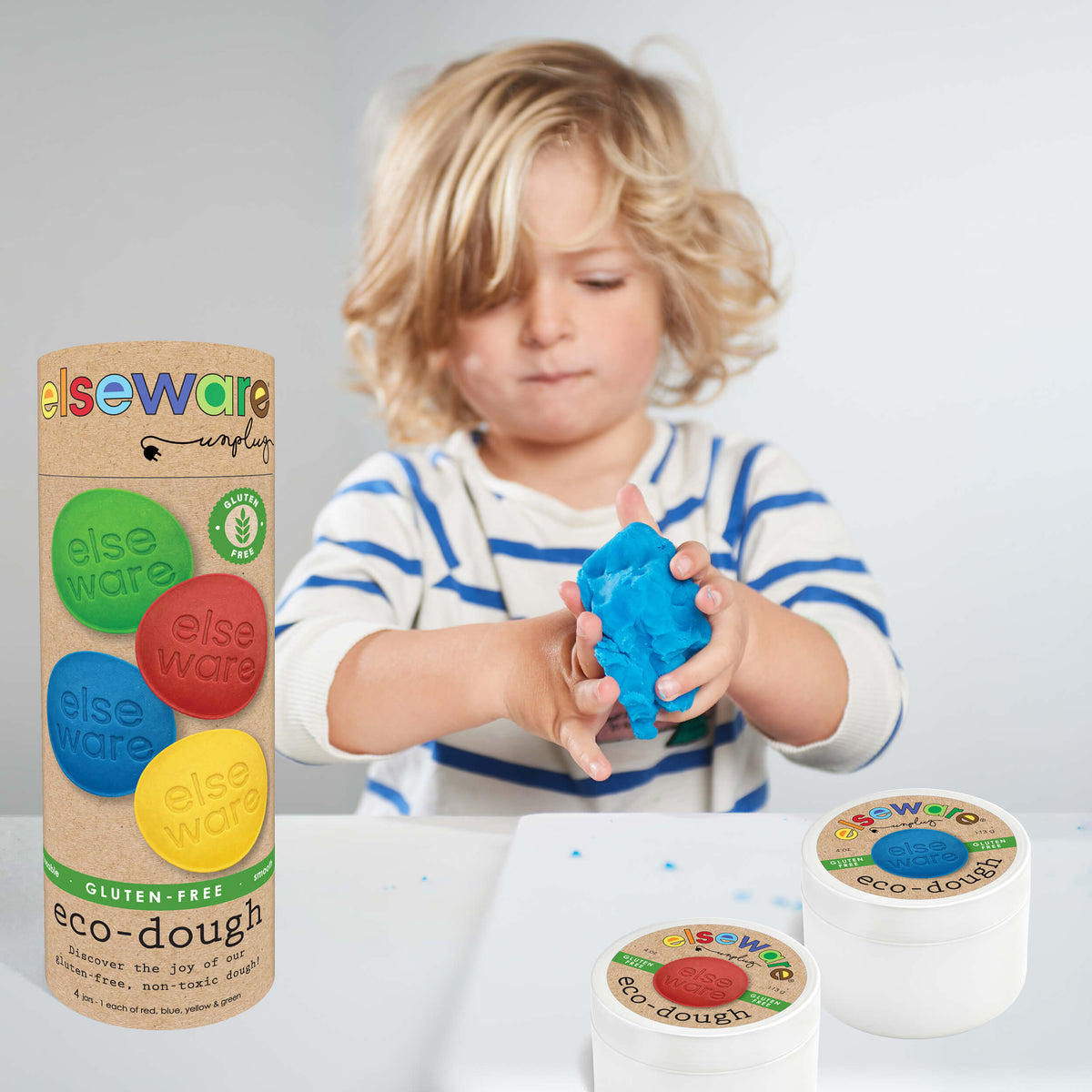 Elseware Unplug Eco-Dough Gluten Free, 4-Pack, view 3 of 7