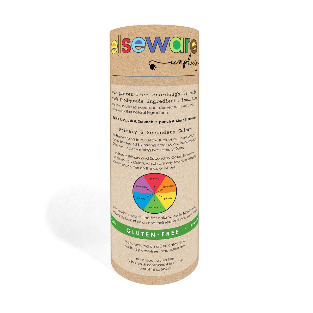 Elseware Unplug Eco-Dough Gluten Free, 4-Pack, view 7 of 7