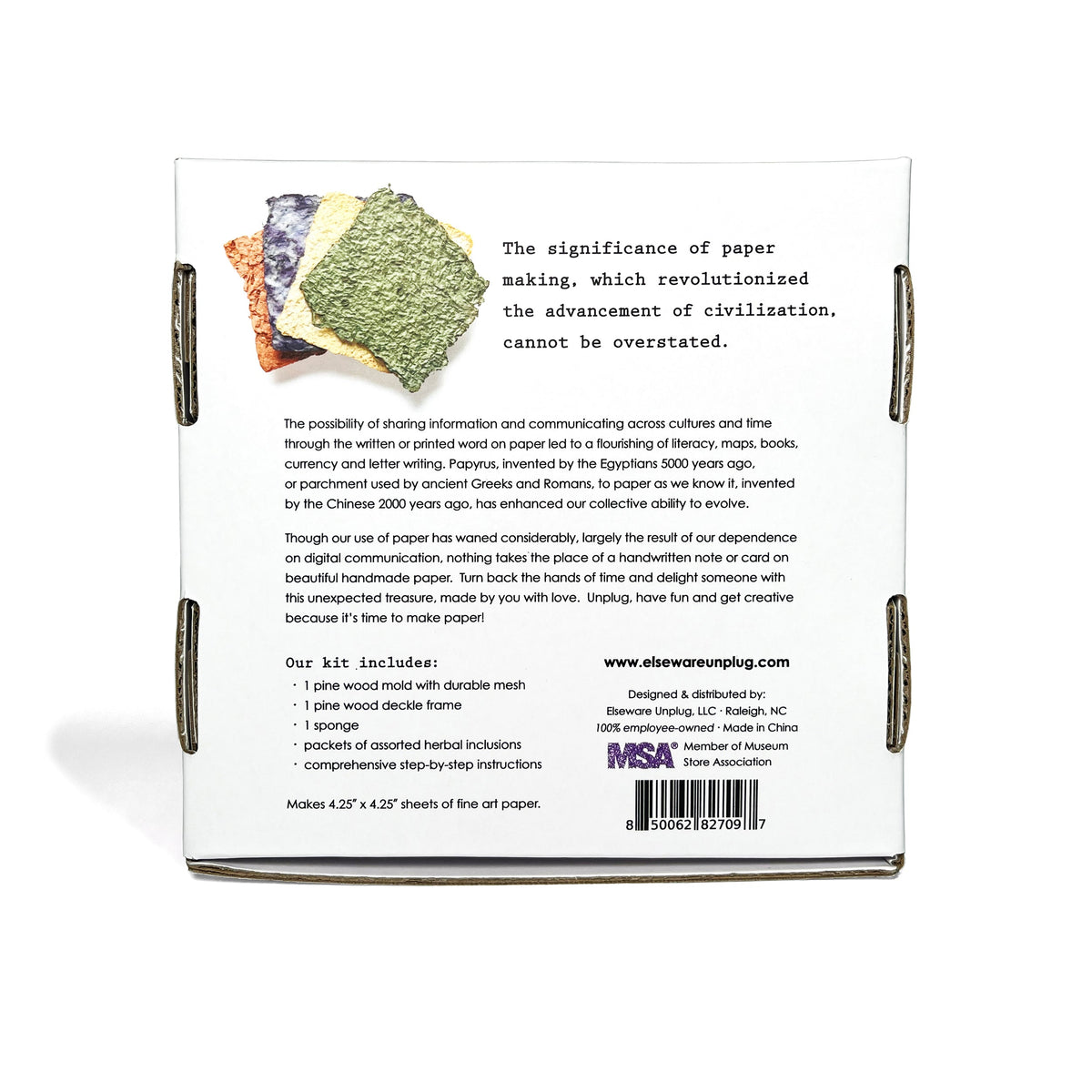 Elseware Unplug Paper Making Kit, Recycled Handmade Paper, view 2 of 6
