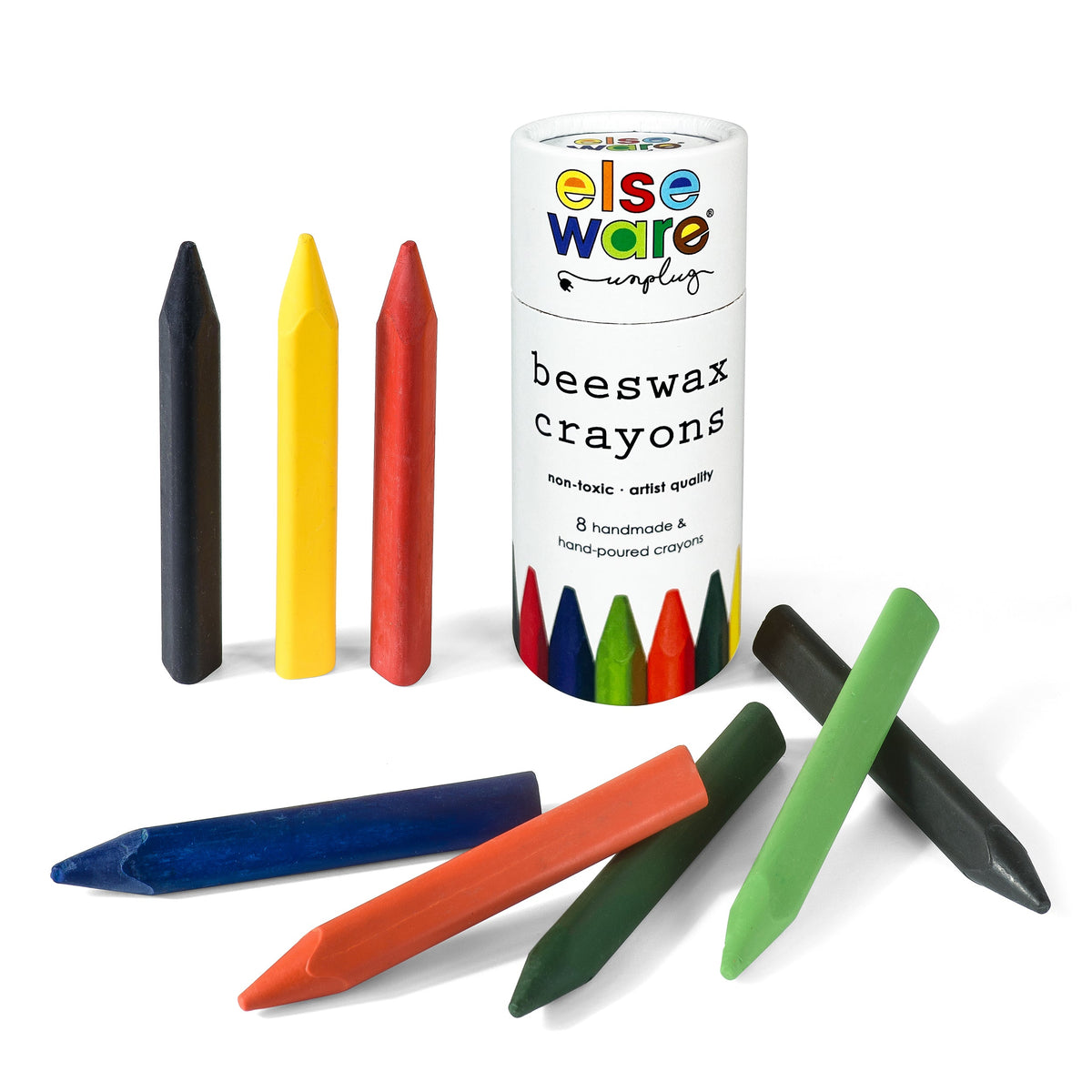 Elseware Unplug Outdoor Art Bundle, Chalk, Beeswax Crayons & Coloring Scroll, view 3 of 8
