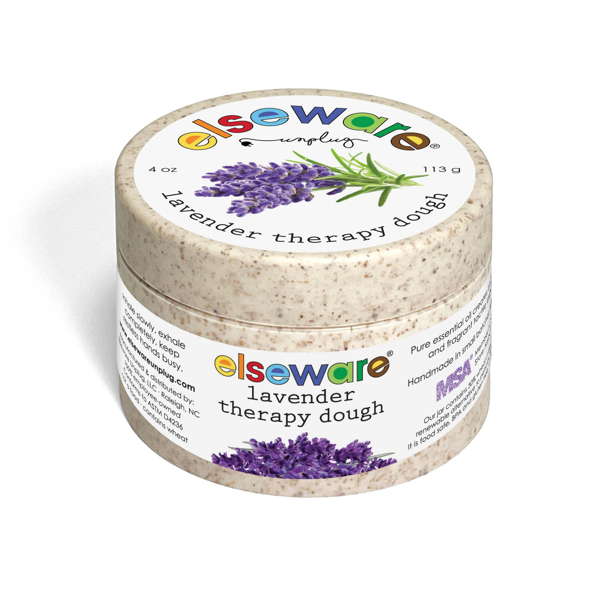 Elseware Unplug Lavender Therapy Dough, All Natural, view 2 of 2