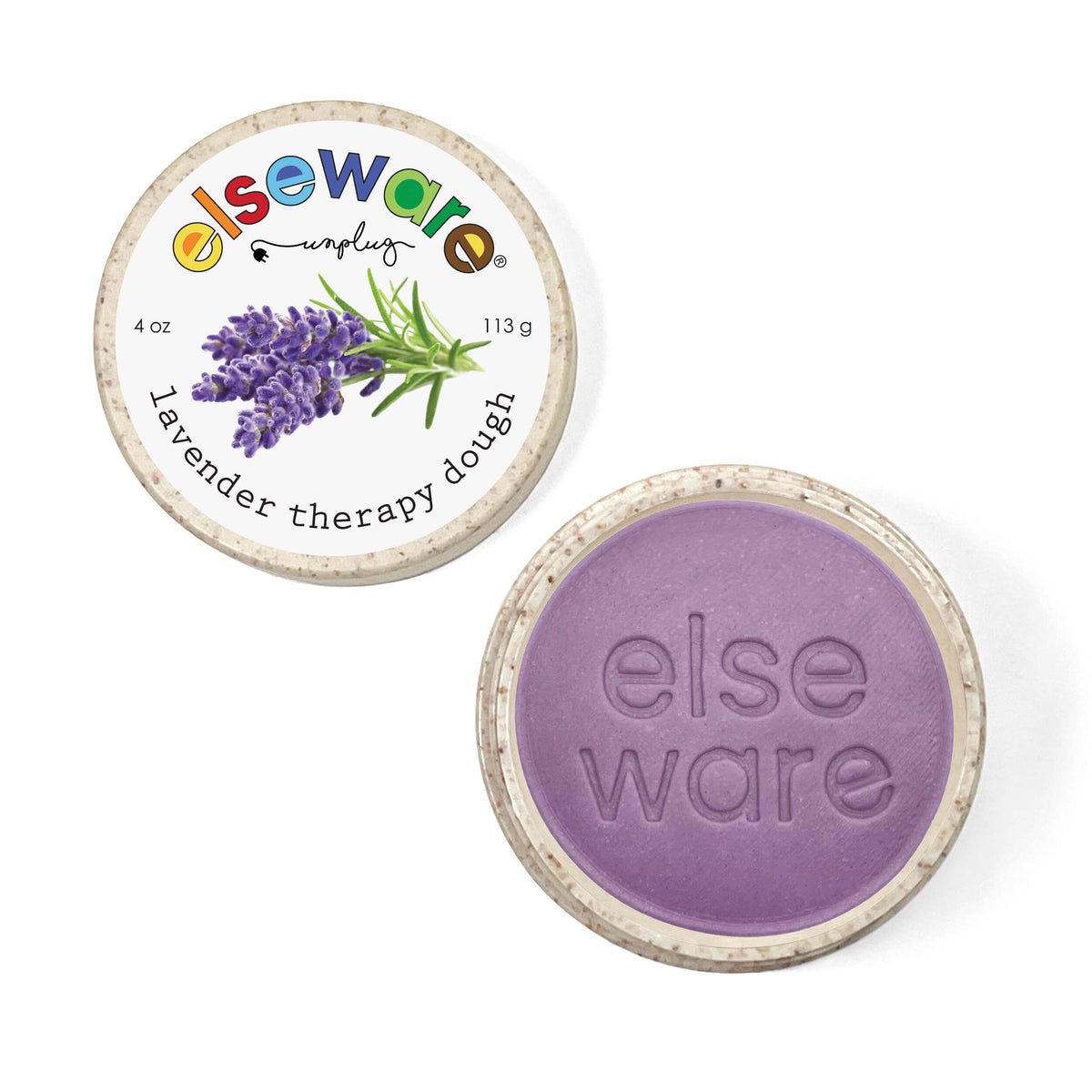 Elseware Unplug Therapy Dough, Lavender