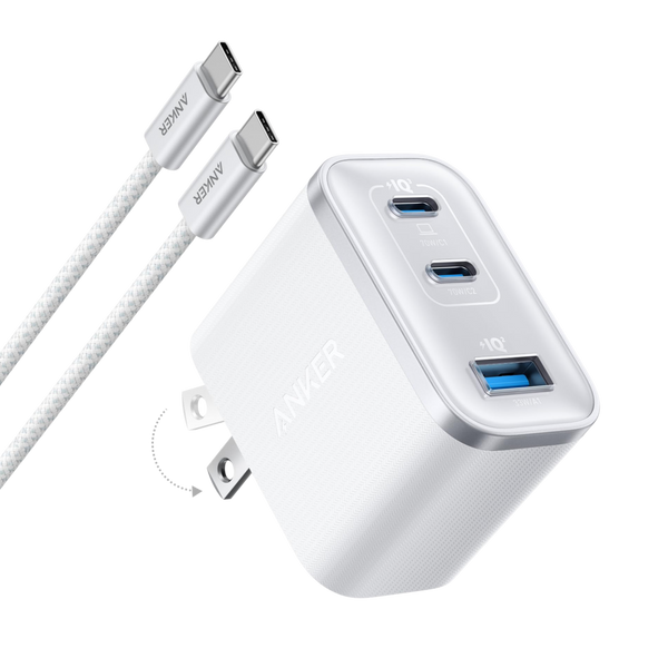 Anker Nano Charger, 70W, 3 Ports