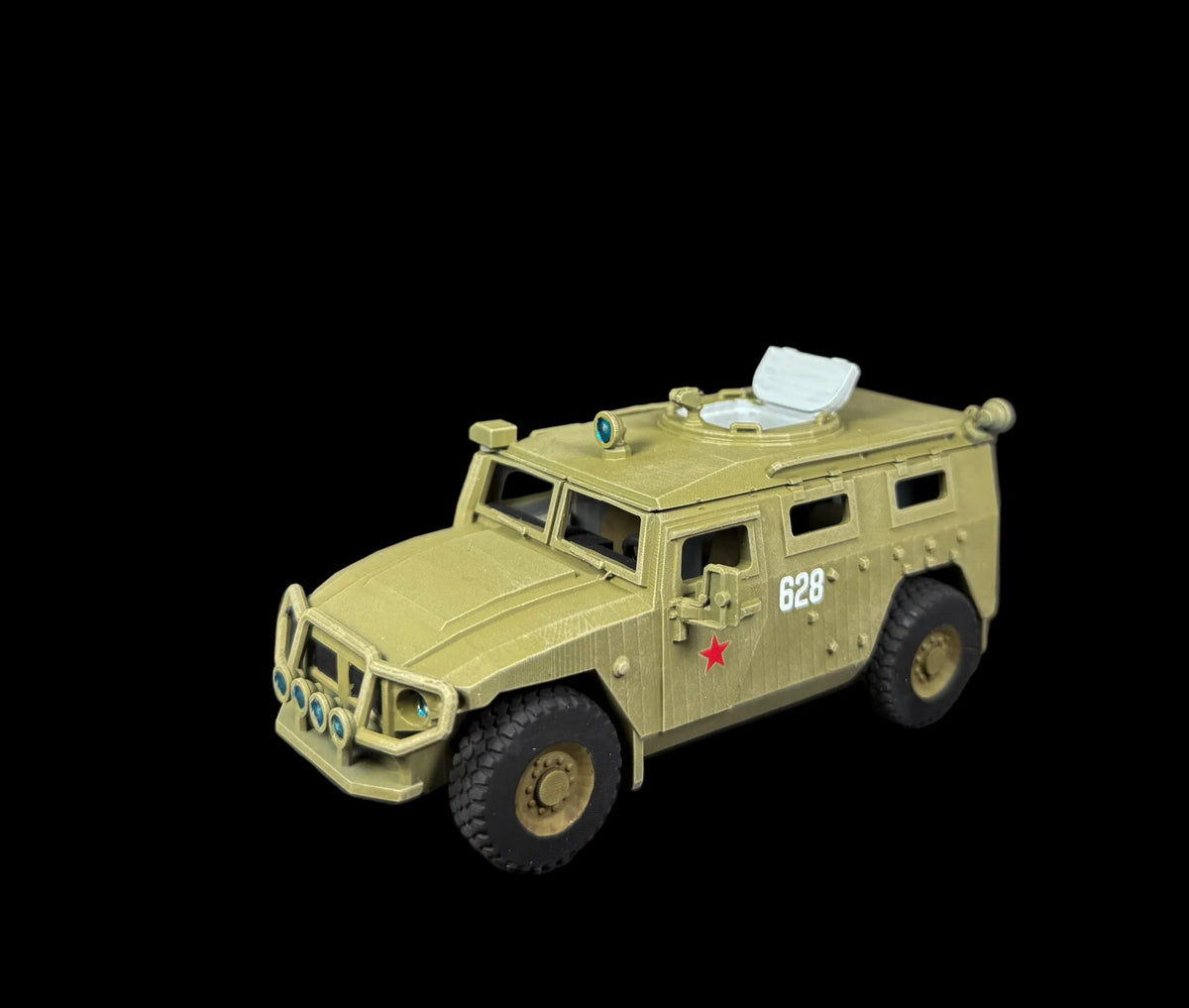 GCmini GAZ Tigr Resin Vehicle, 28mm, view 3 of 9