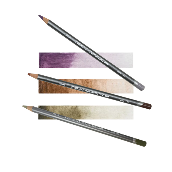 Derwent Graphitint Pencil Set, 3 Pencils