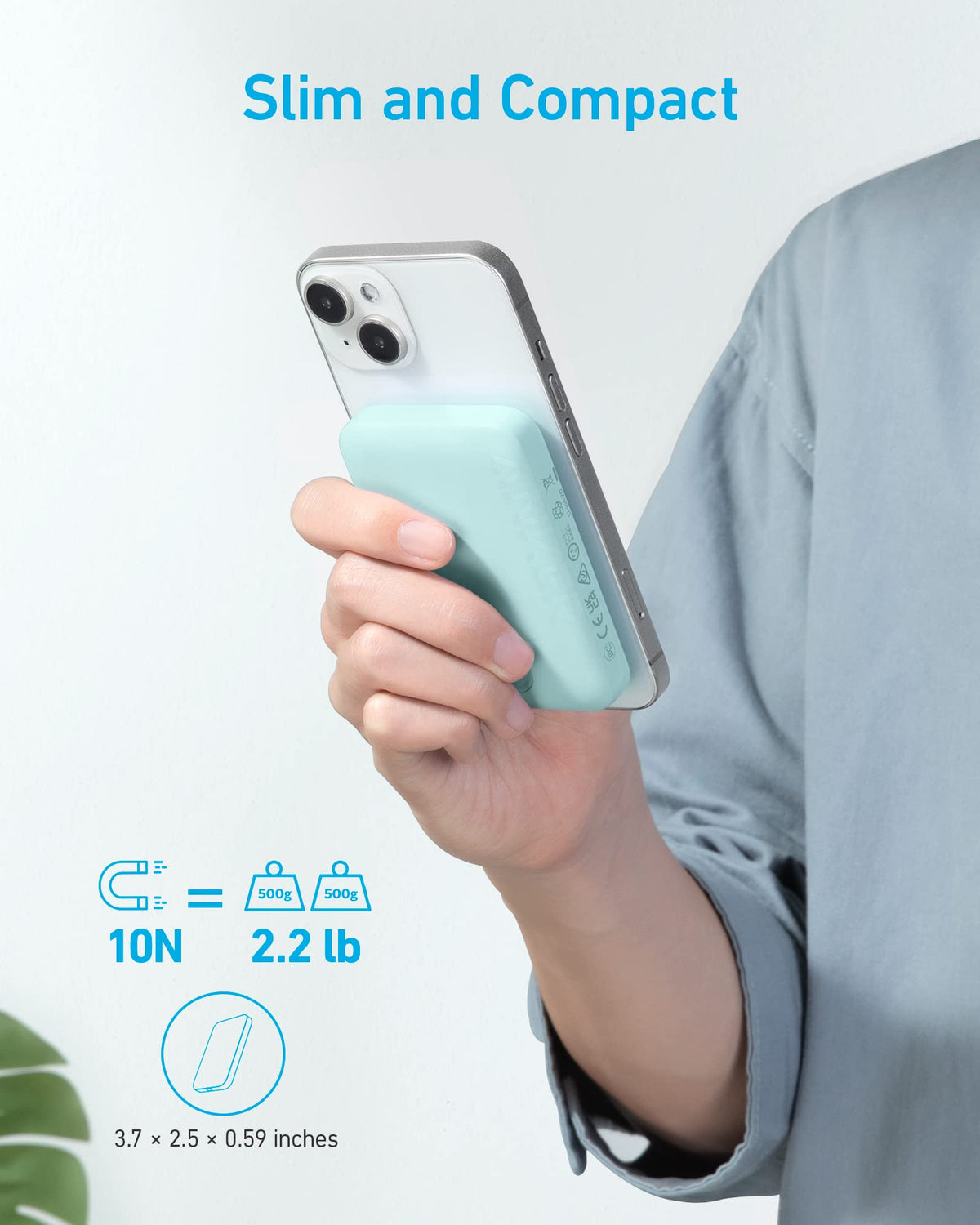 Anker | 321 MagGo Battery | PowerCore Magnetic 5K