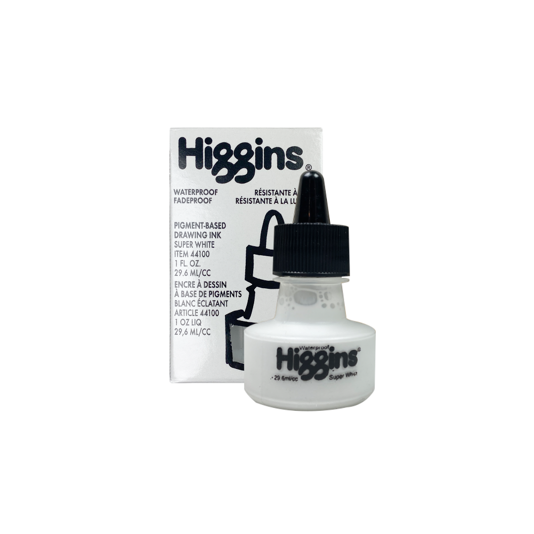 Higgins Drawing Ink, Super White, 1oz