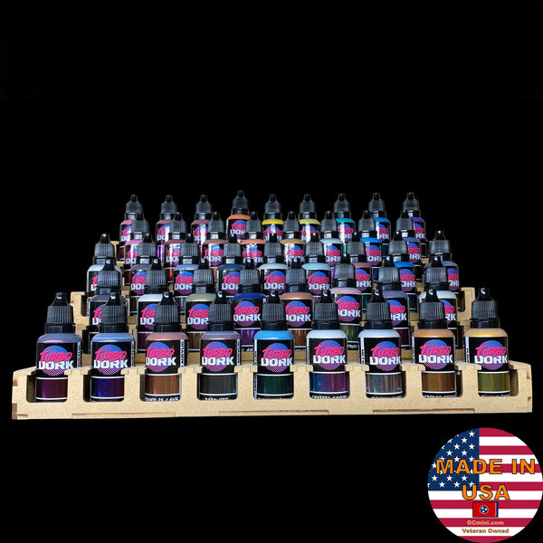 GCmini Paint Rack for Turbo Dork Bottles, 28mm, 43 Bottles