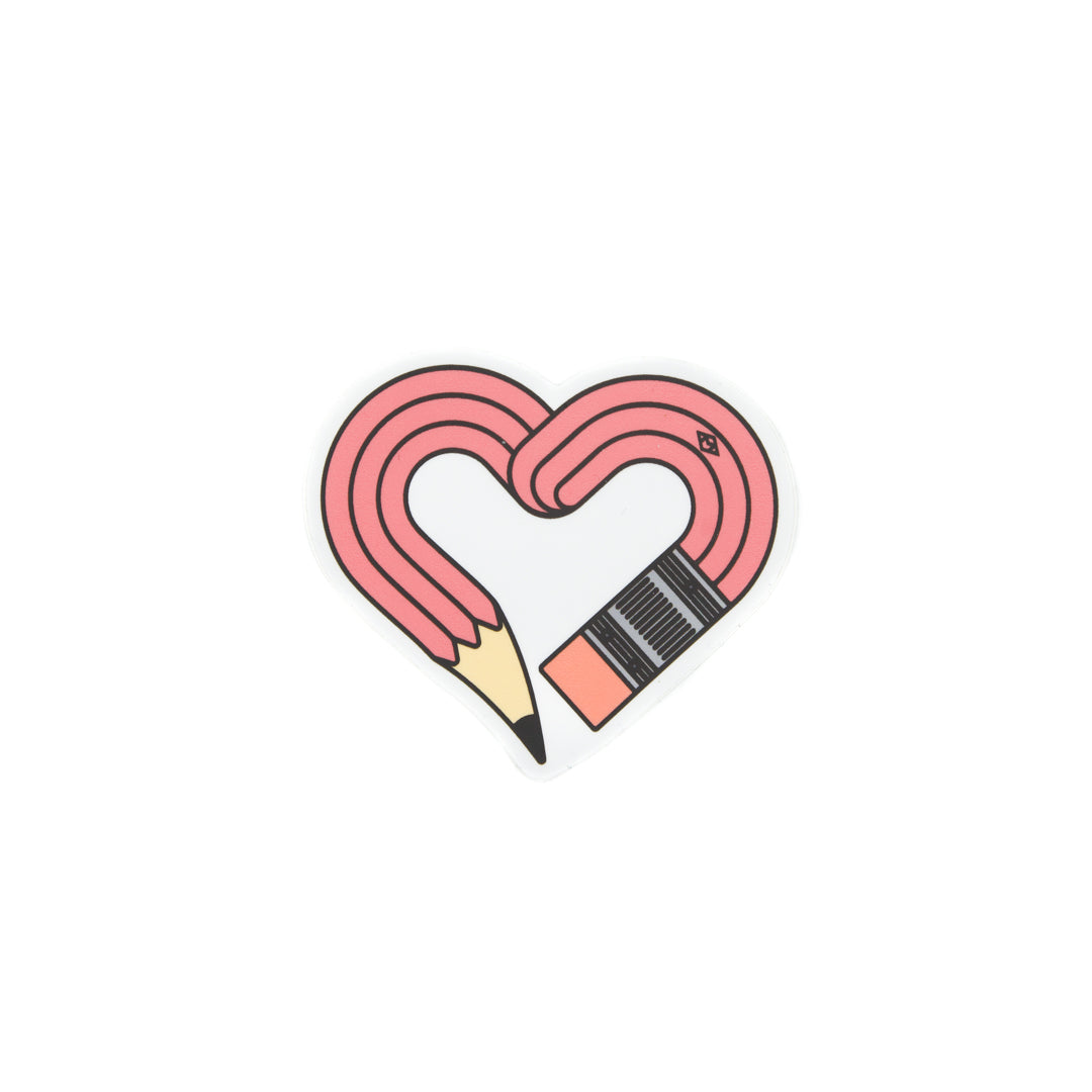 Musgrave | Pencil Heart Sticker Set | 3 Pack