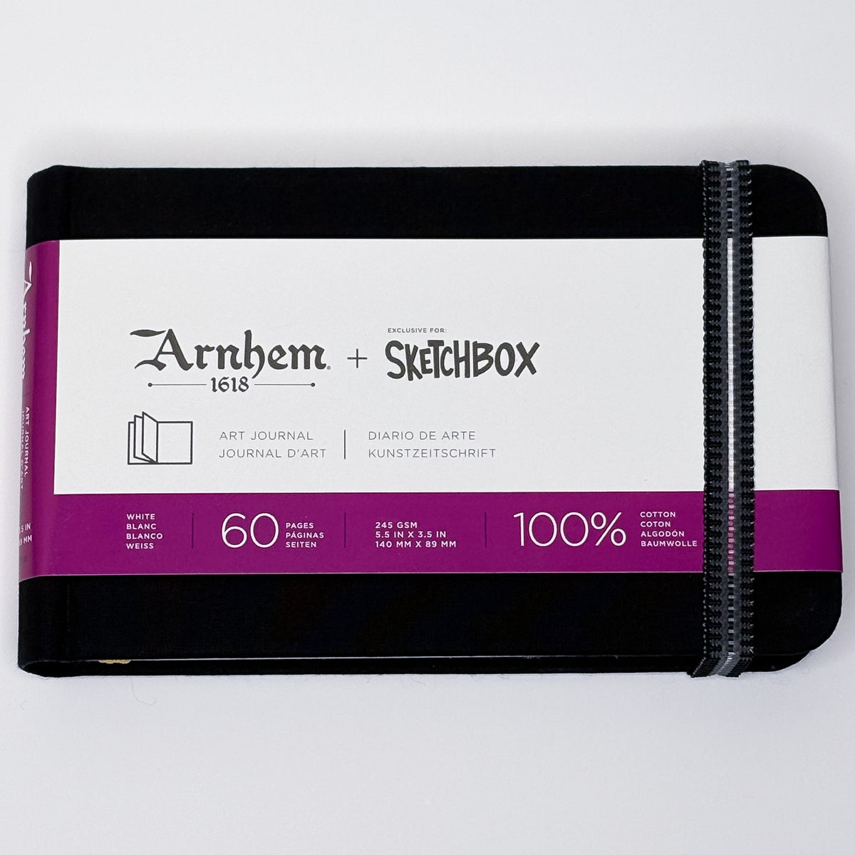 SketchBox Arnhem 1618 Sketchbook, 5.5x3.5", 60 Pages, view 2 of 2