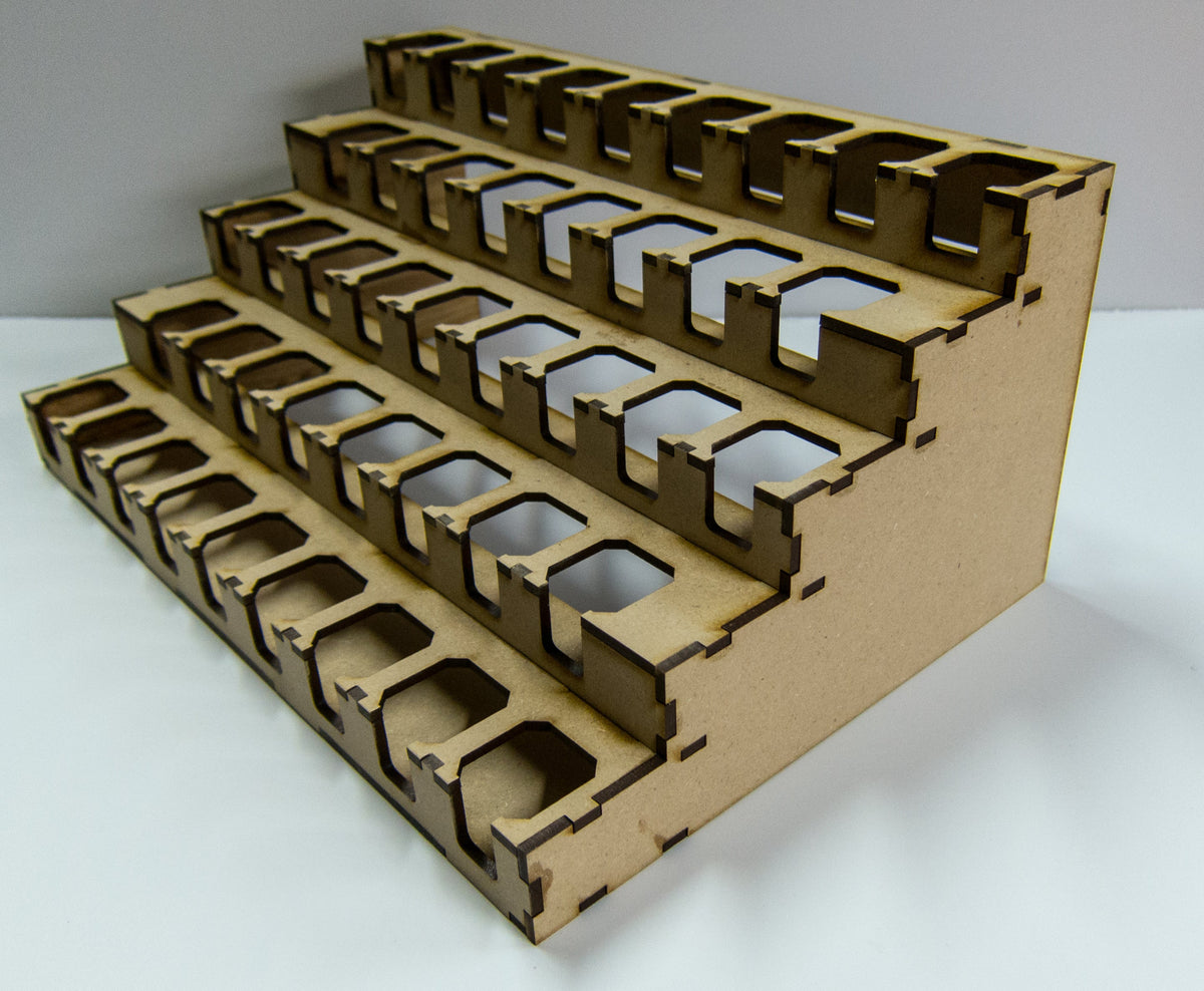 GCmini Paint Rack for Testors Square Enamels, 43 Bottles, view 4 of 6
