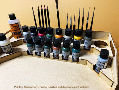 GCmini Painting Station for Mission Models, 1oz, 15 Bottles, view 3 of 7