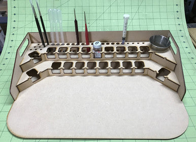 GCmini Painting Station for Testors Square Bottles, 20 Bottles, view 6 of 6