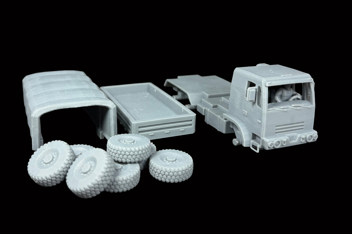 GCmini M1083 FMTV Cargo Truck Resin Vehicle, 28mm, view 4 of 6