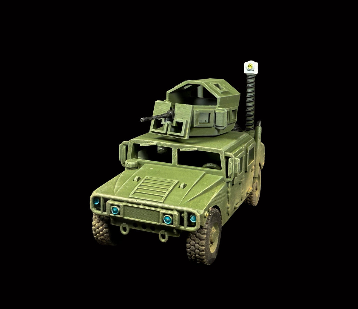 GCmini M1114 Up-Armored HMMWV, Camera Mast Extended, 28mm, view 2 of 3