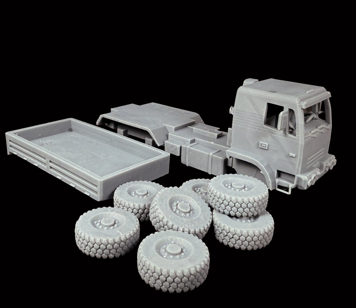 GCmini M1083 FMTV Cargo Truck Resin Vehicle, 28mm, view 6 of 6
