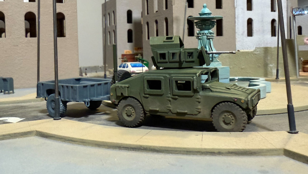 GCmini M1101 Utility Trailer Resin Model, 28mm, view 2 of 4