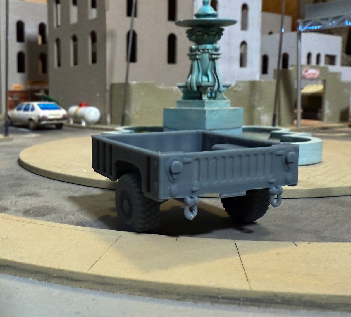 GCmini M1101 Utility Trailer Resin Model, 28mm, view 3 of 4