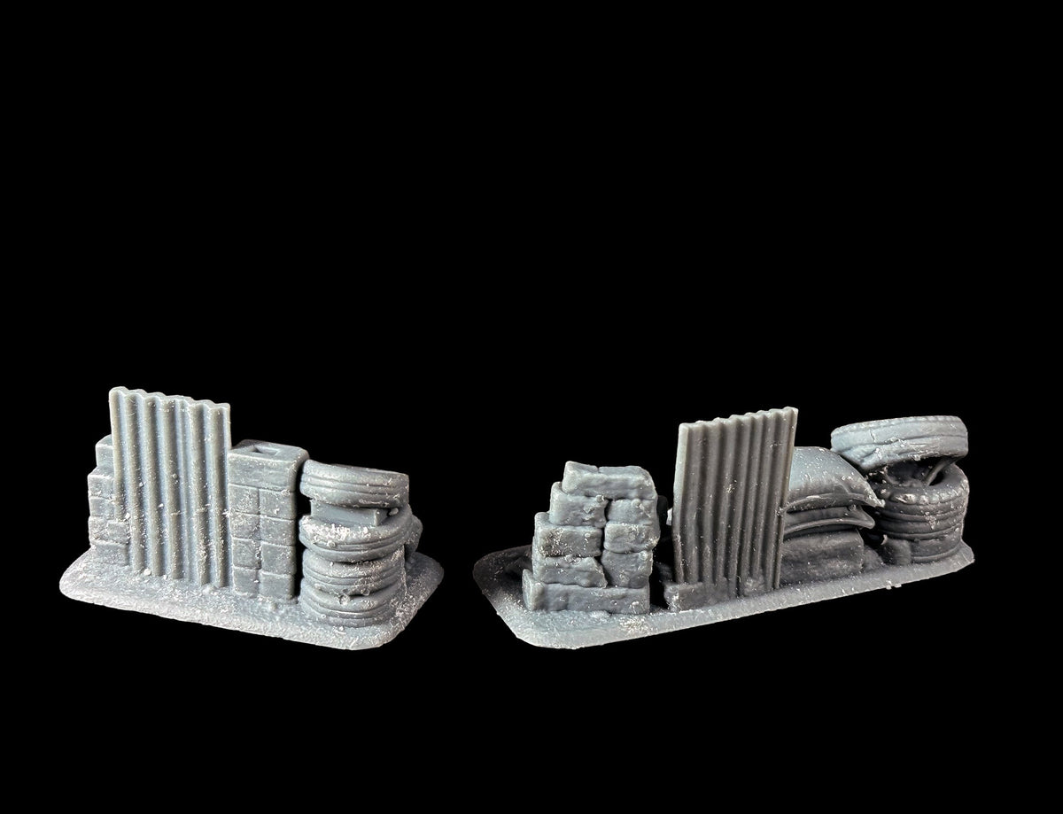 GCmini Barricades / Piles of Junk Terrain, 28mm, 2 Pack, view 3 of 4