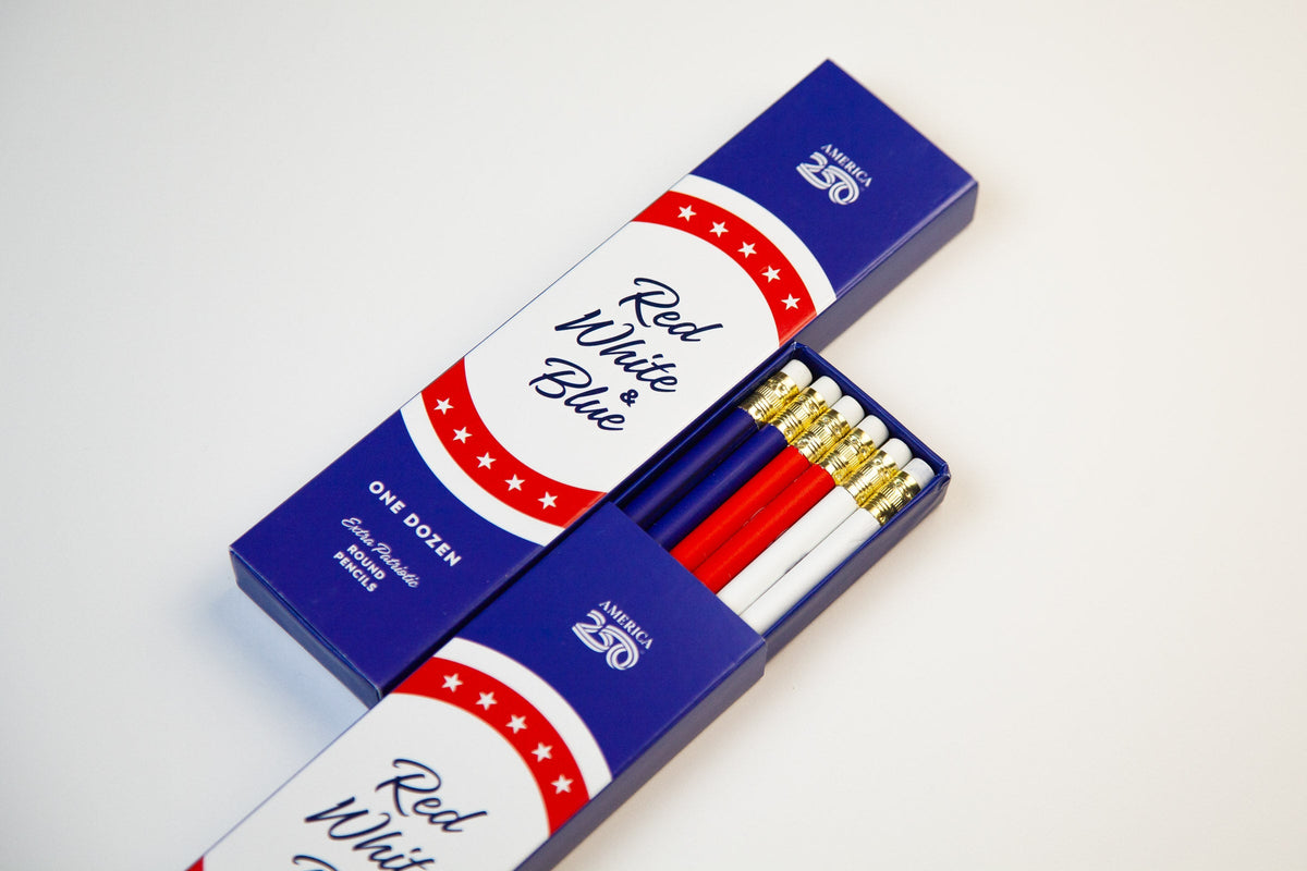 Musgrave | America250 Celebration Pencils | Red, White & Blue