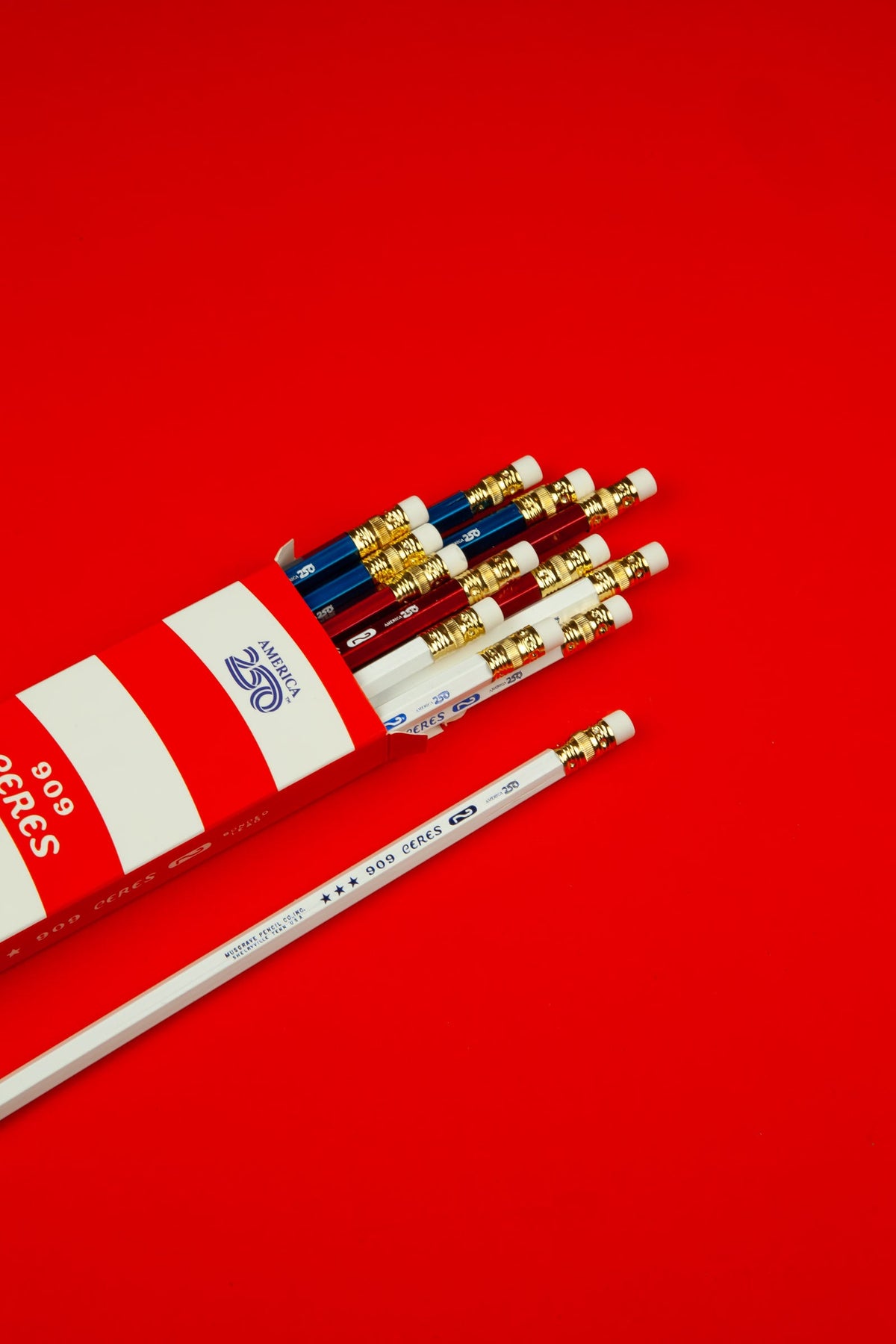 Musgrave | America250 Ceres 909 Pencils | Red, White & Blue