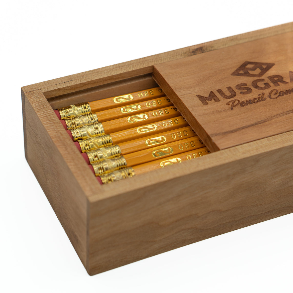 Musgrave | Harvest Professional Pencils in Cherry Box | 24 Pack