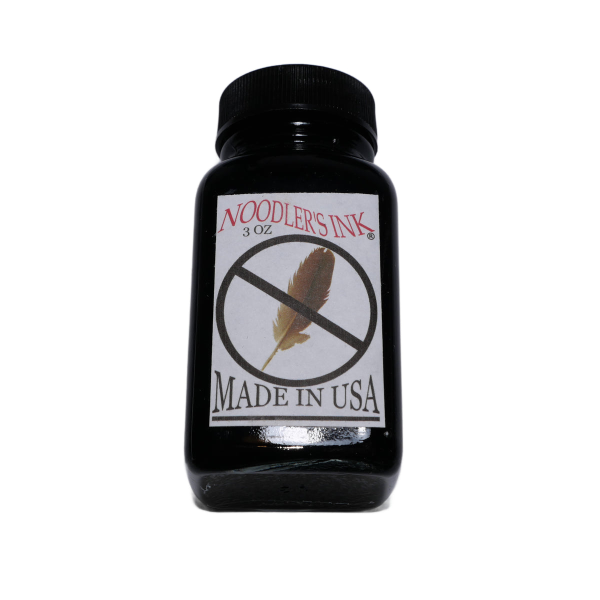 Noodler's | X-Feather Black Ink | 3oz Bottled Ink
