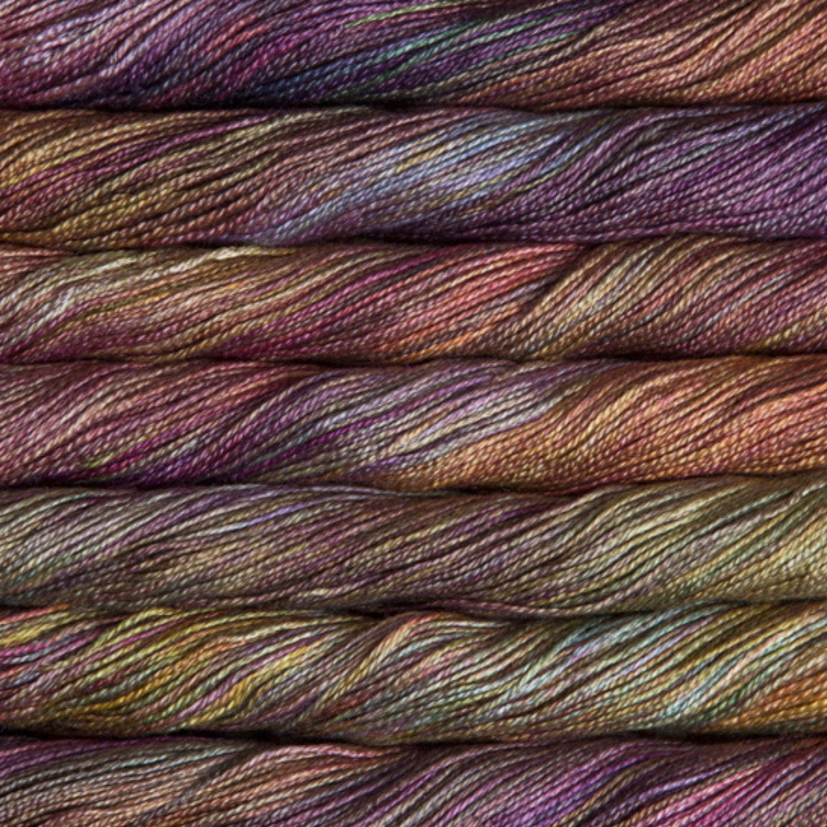 Malabrigo Mora Yarn, Fingering Weight Mulberry Silk, Piedras colorway