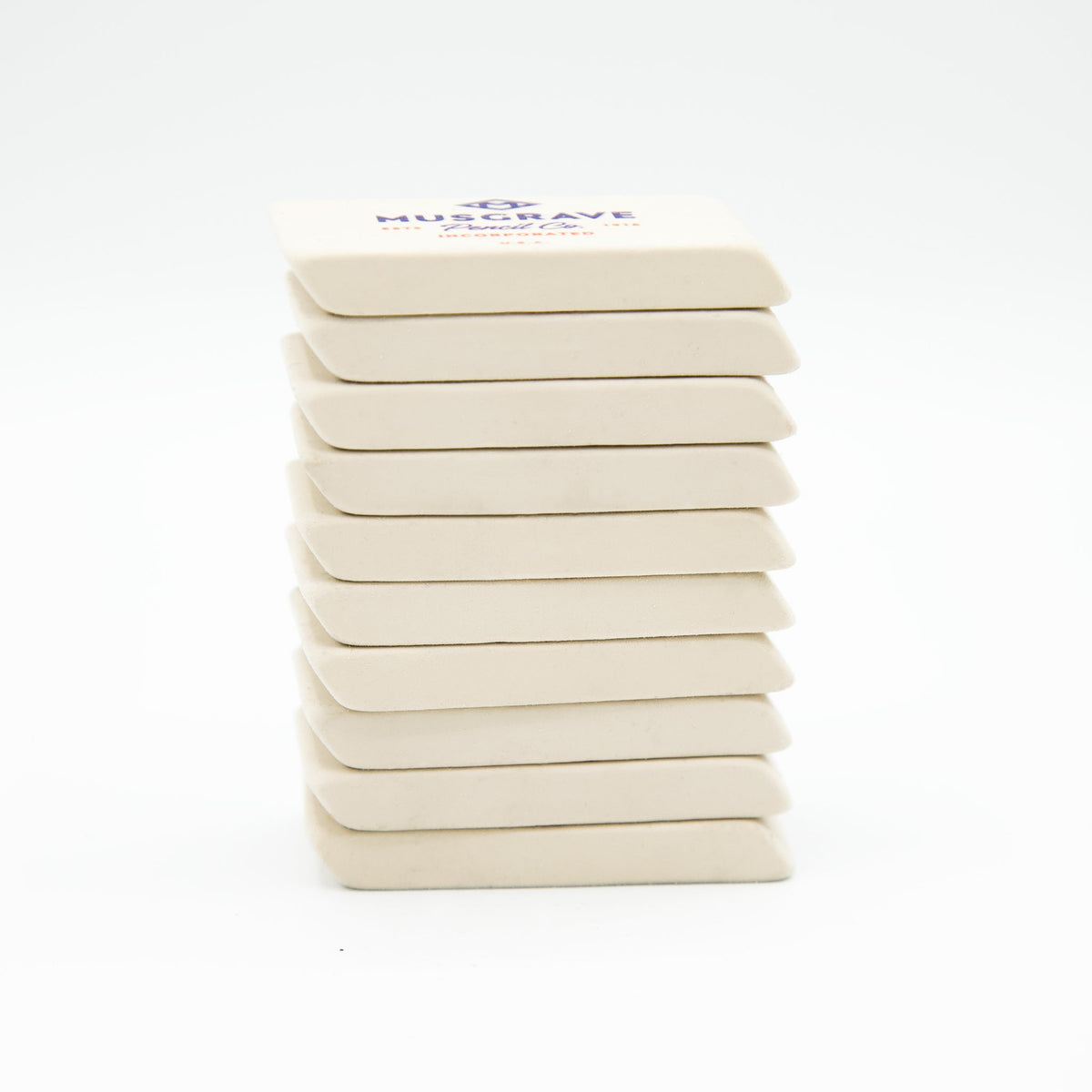 Musgrave | Pencil Erasers | 10 Pack