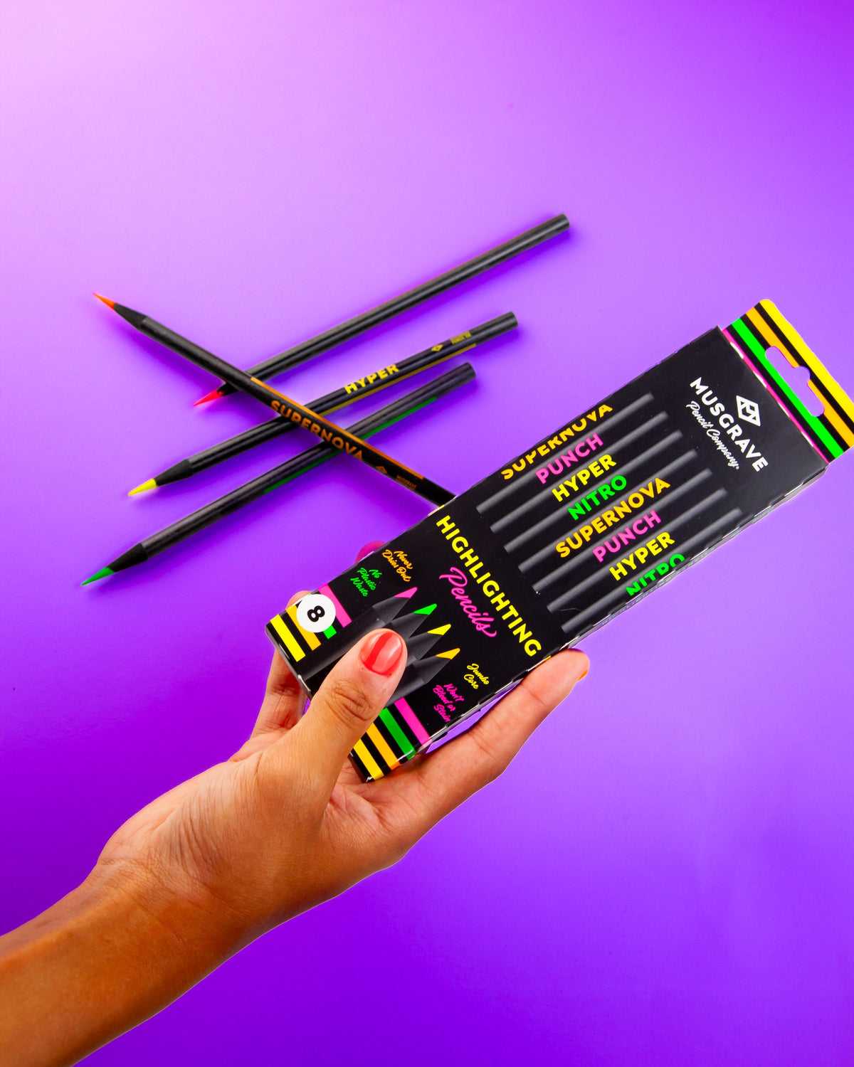 Musgrave | Highlighting Pencils | 8 Colors