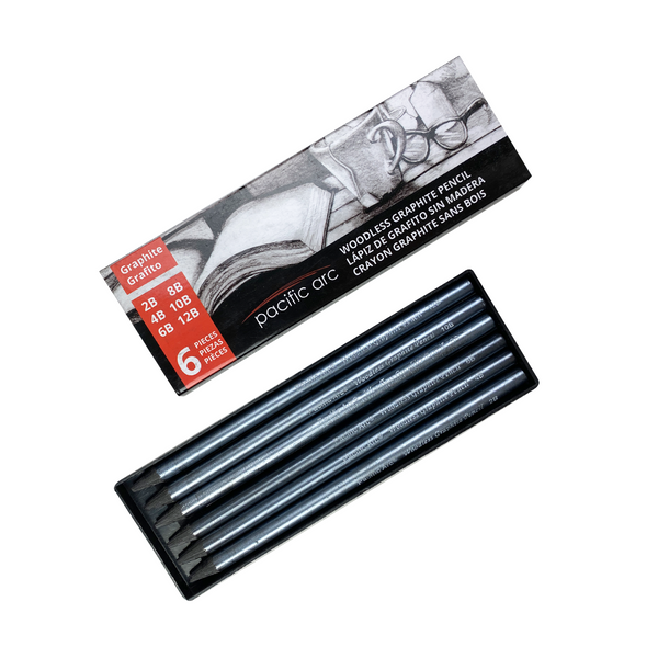 Pacific Arc Woodless Graphite Pencil Set