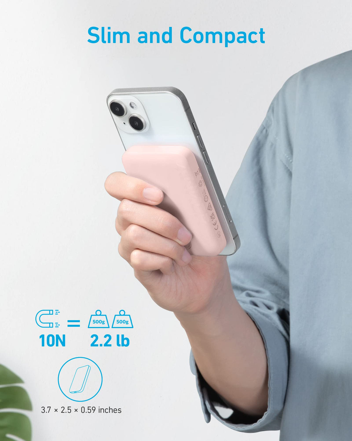 Anker | 321 MagGo Battery | PowerCore Magnetic 5K