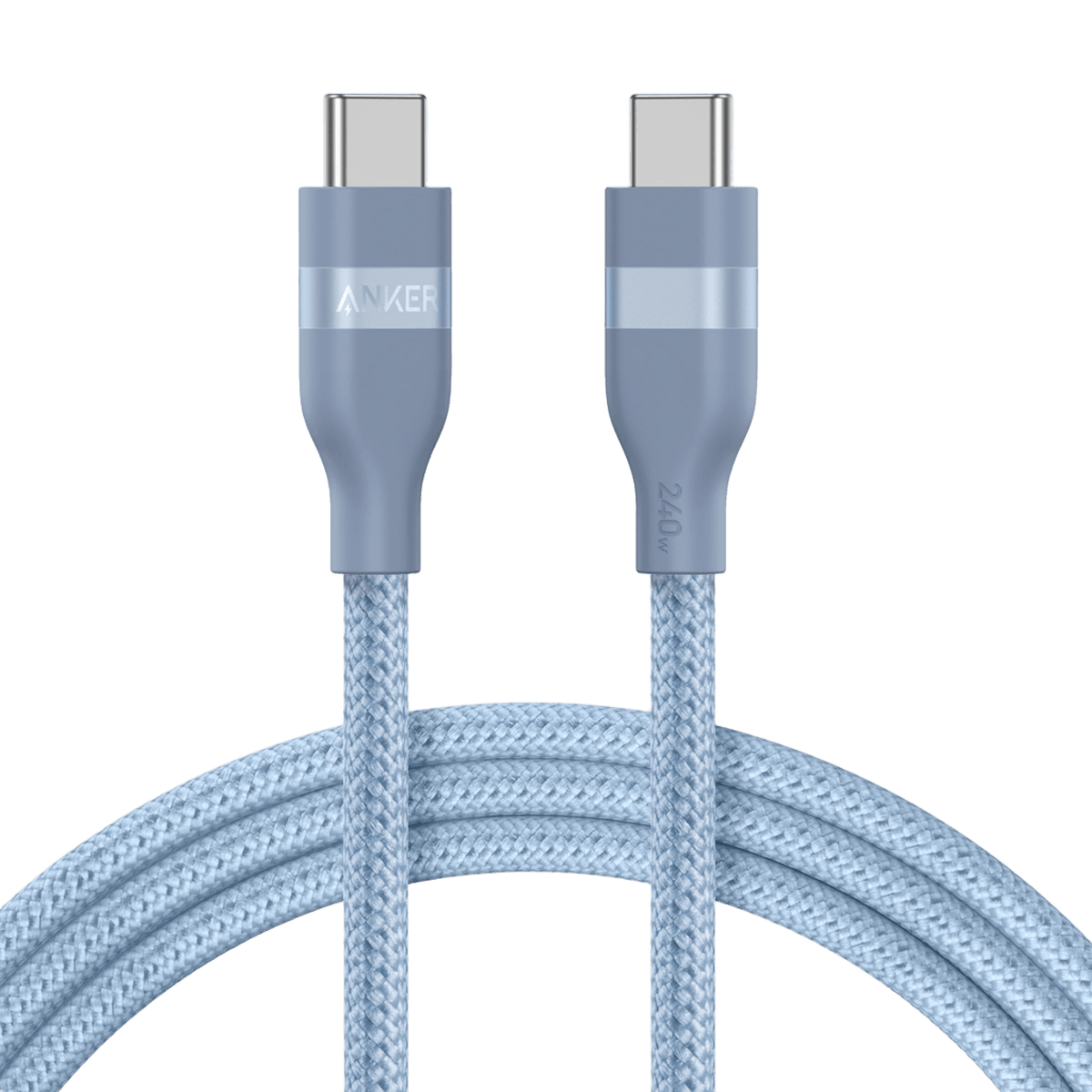 Anker | USB-C to USB-C Cable | 3 ft / 6 ft, 240W, Upcycled-Braided