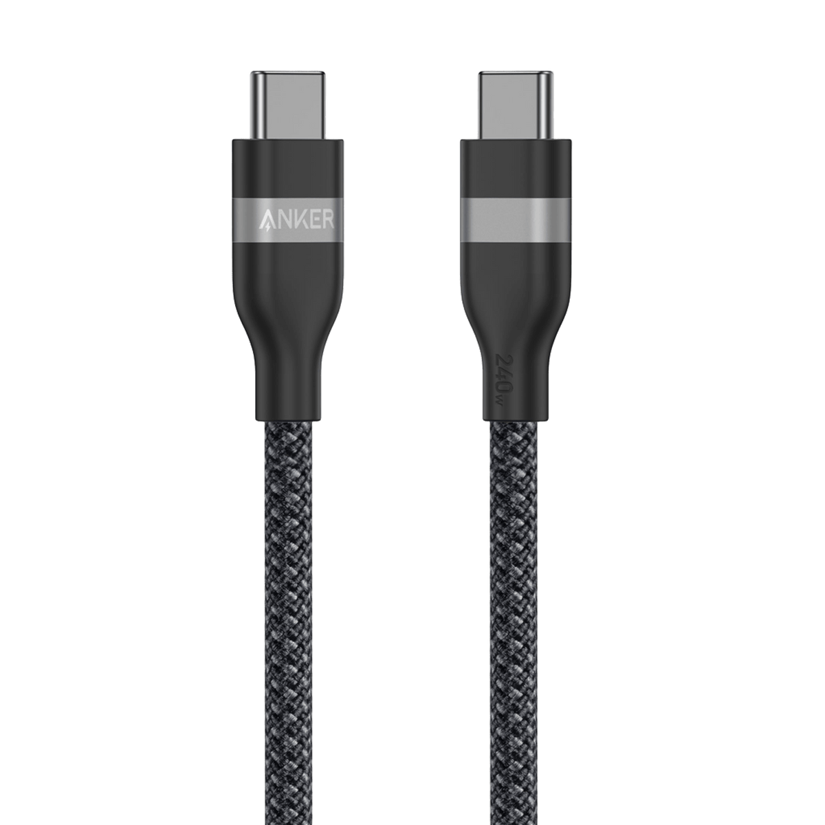 Anker USB-C to USB-C Cable, 3 ft / 6 ft, 240W, Upcycled-Braided