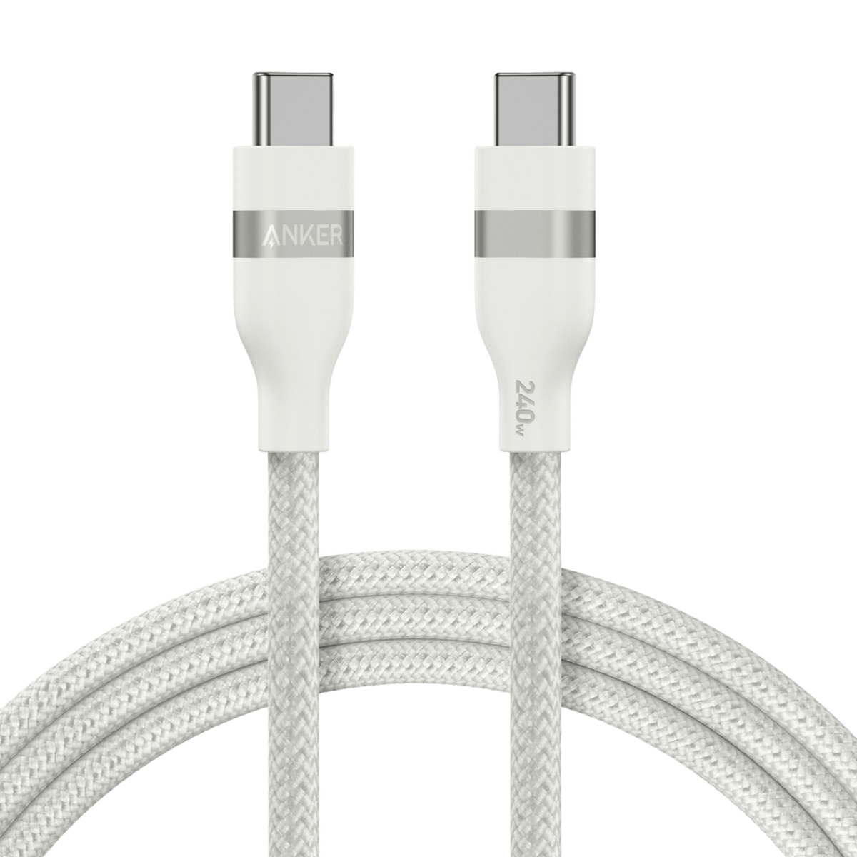 Anker | USB-C to USB-C Cable | 3 ft / 6 ft, 240W, Upcycled-Braided