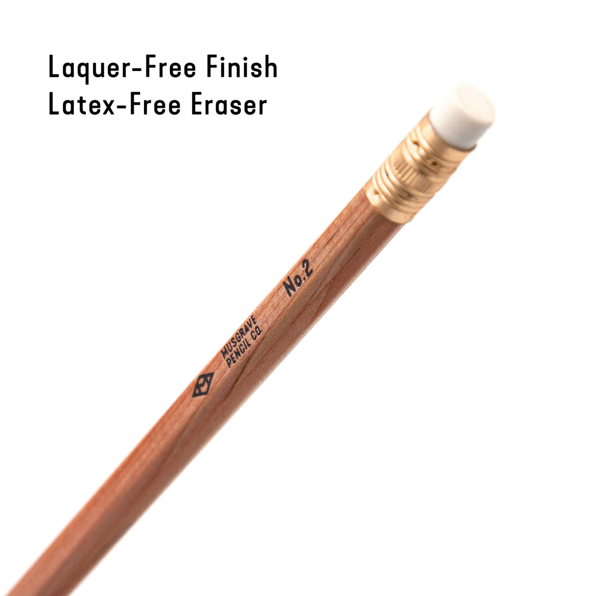 Musgrave | Natural #2 Pencils | 60 Pack